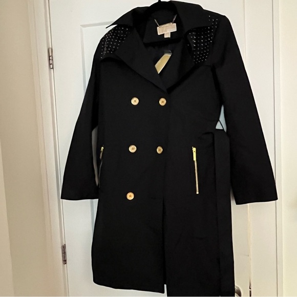 NWT Studded trench Michael Kors - Picture 6 of 6